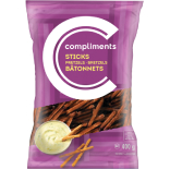 Compliments bretzels bâtonnets 