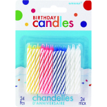 Chandelles assorties